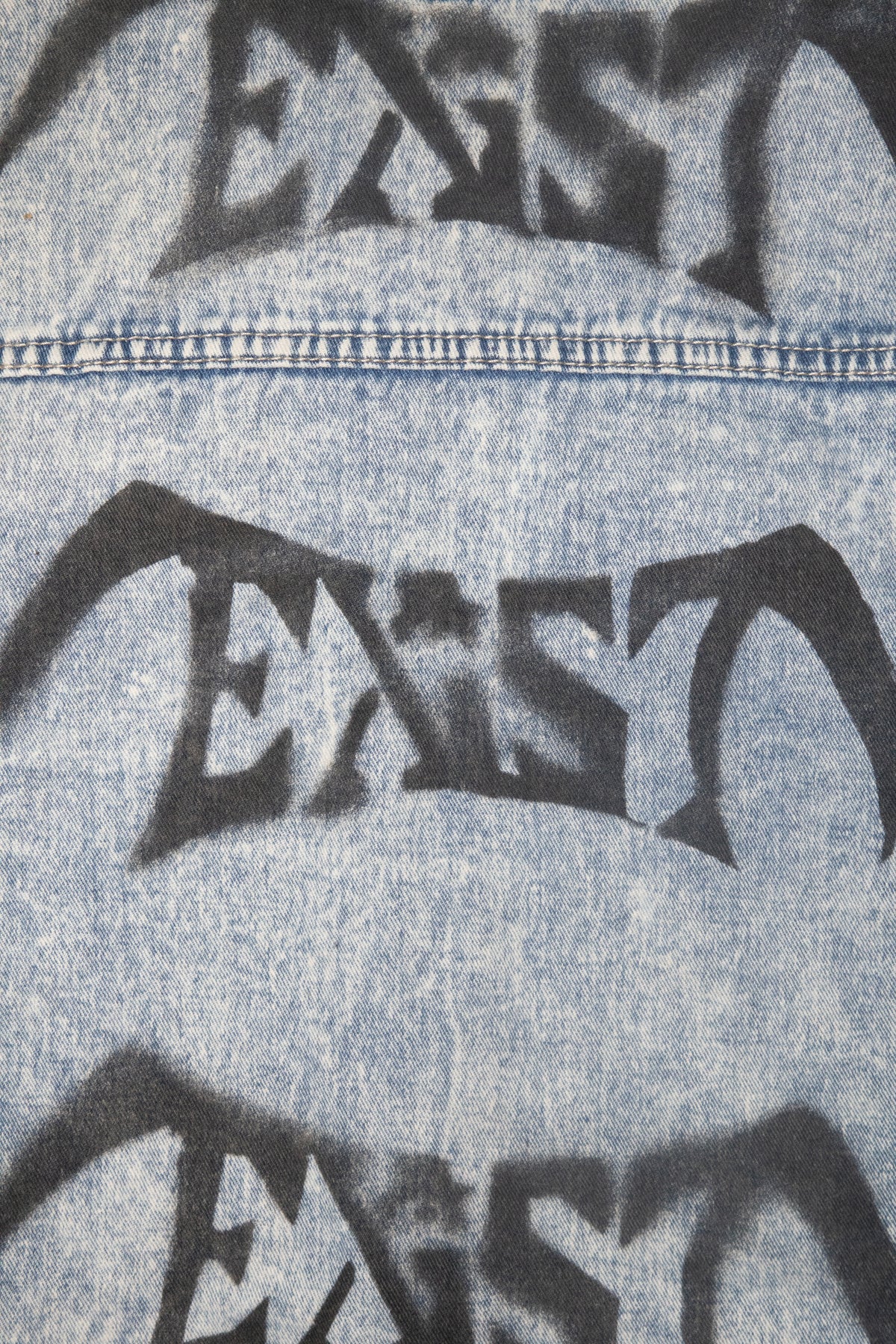 PRE BATTLE BATTLE CUT DENIM VEST