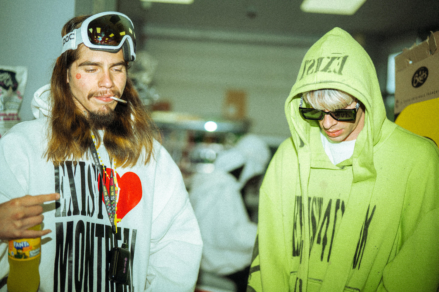 EXIST LUVS MTL HOODIE