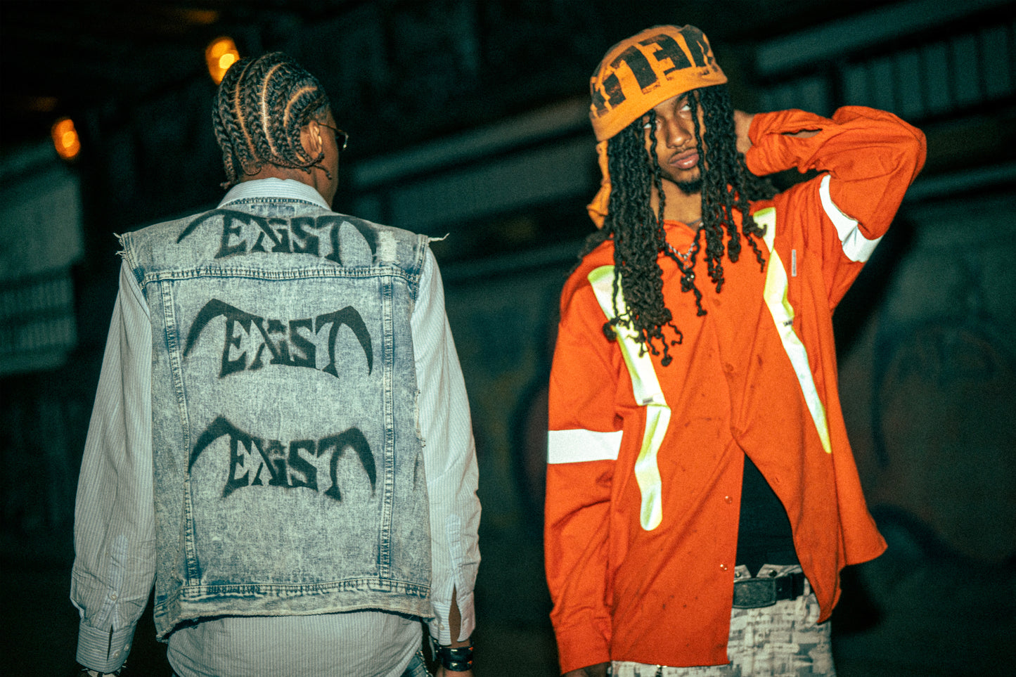 PRE BATTLE BATTLE CUT DENIM VEST