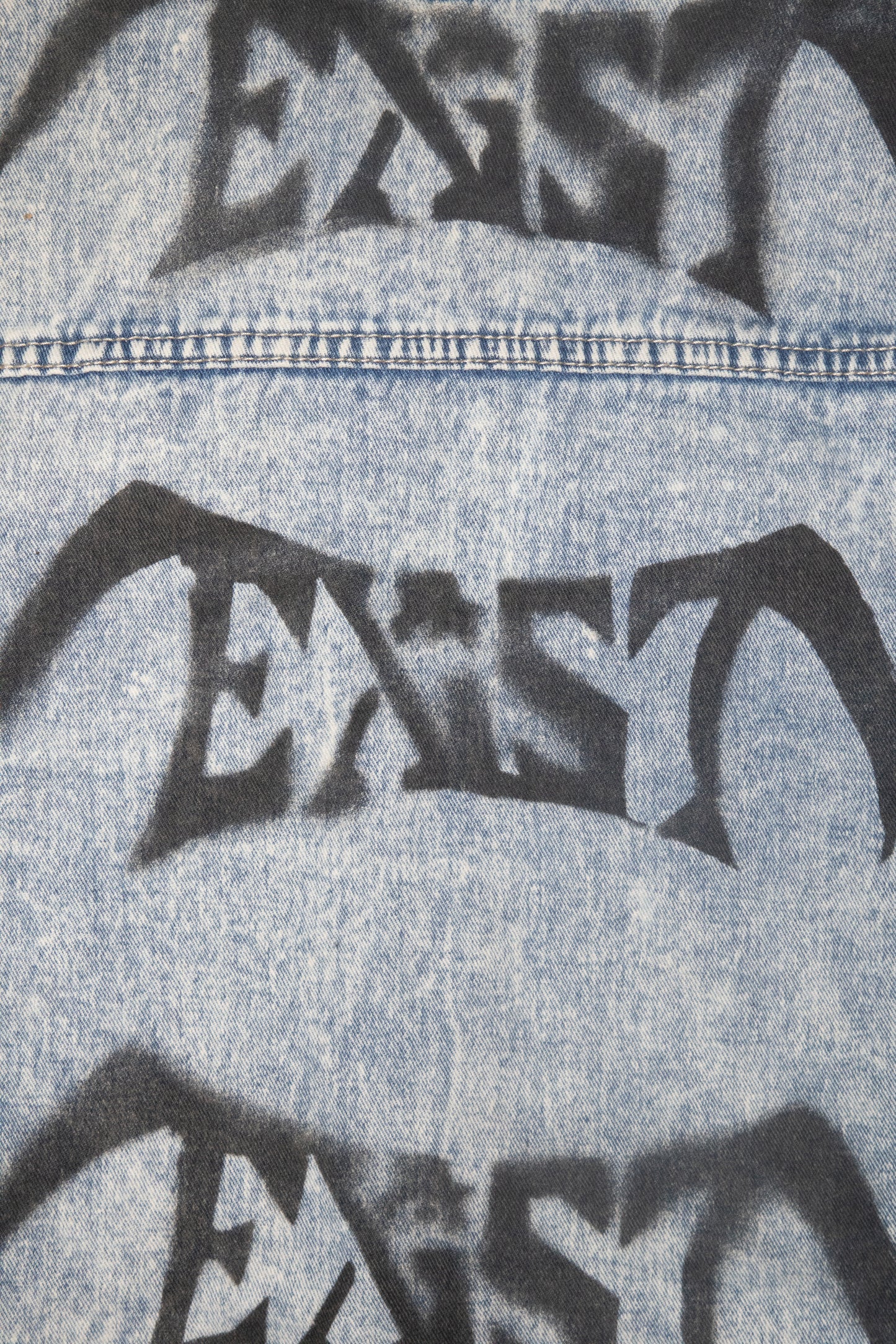 PRE BATTLE BATTLE CUT DENIM VEST
