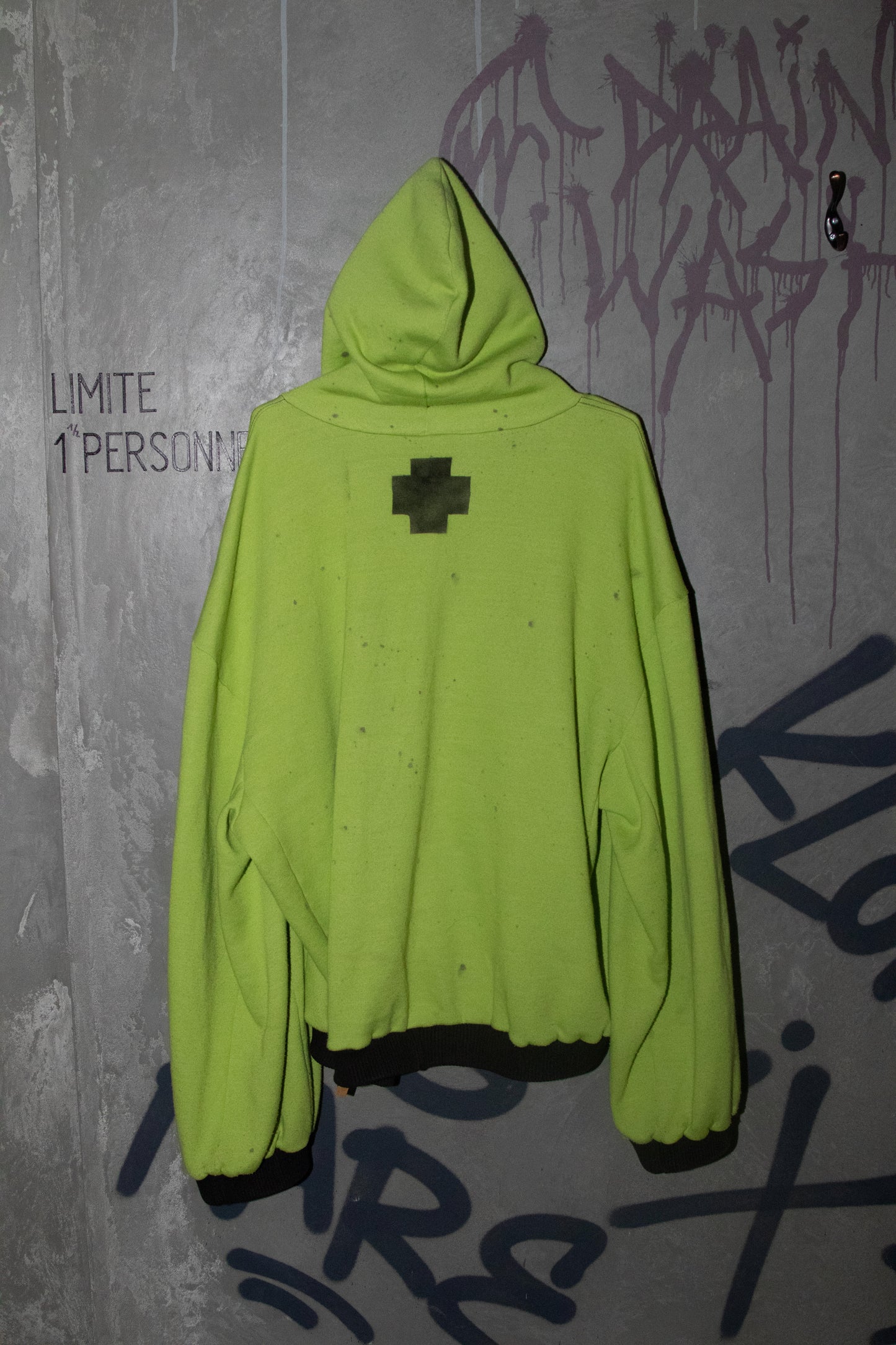 SLIME GREEN EXIST 4 DANK HOODIE