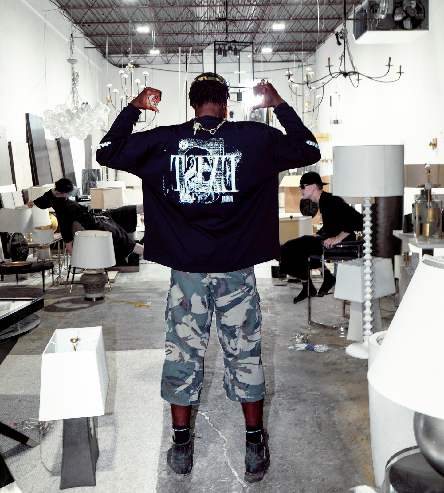 oversized LONG LIVE long sleeve tee