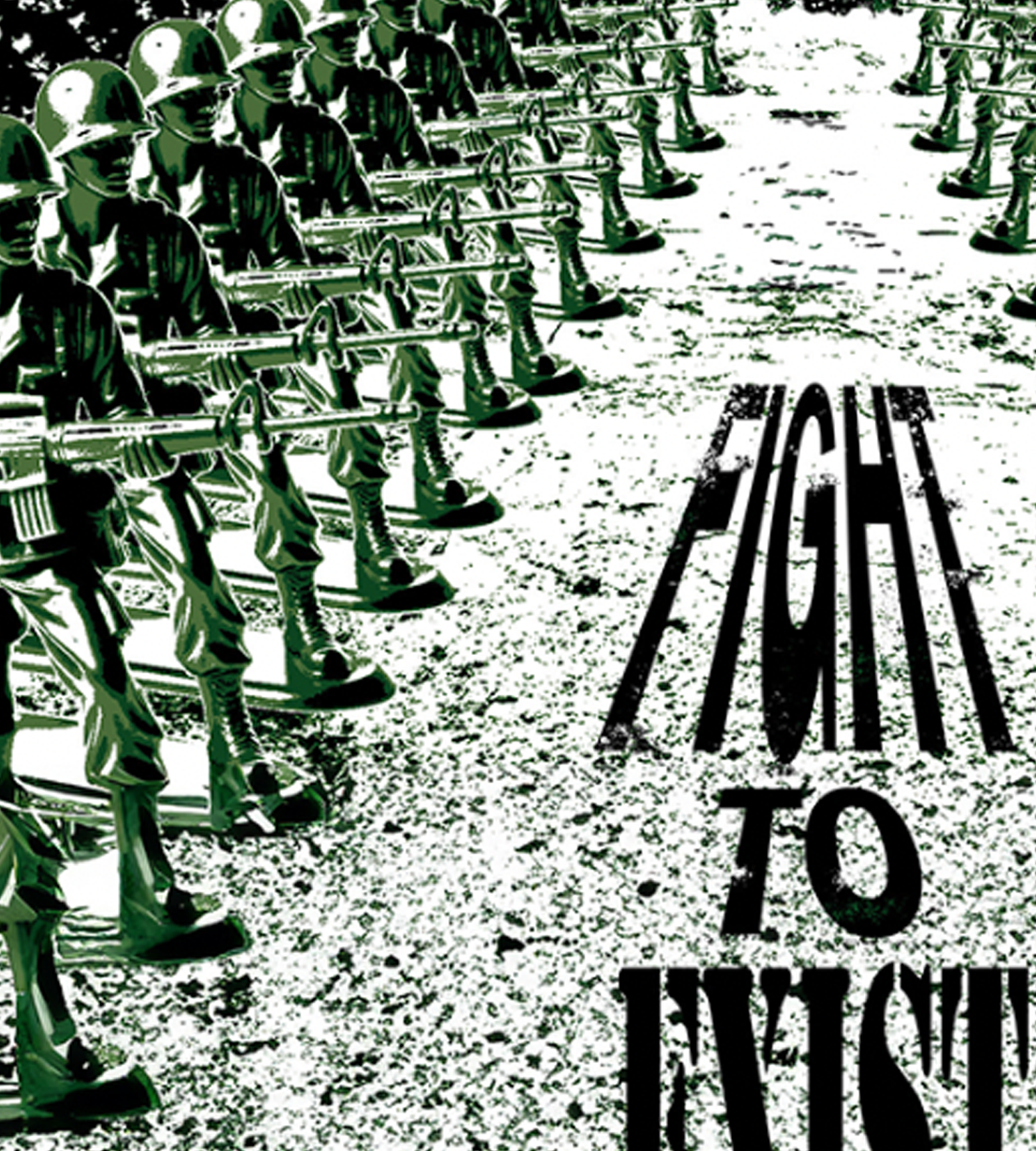SOLDIER RICK fight to EXIST poster