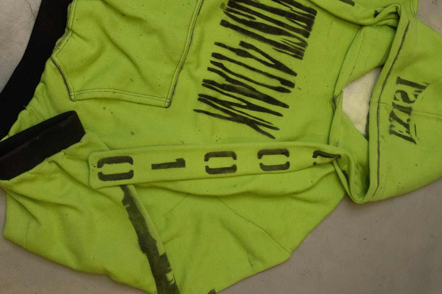 SLIME GREEN EXIST 4 DANK HOODIE
