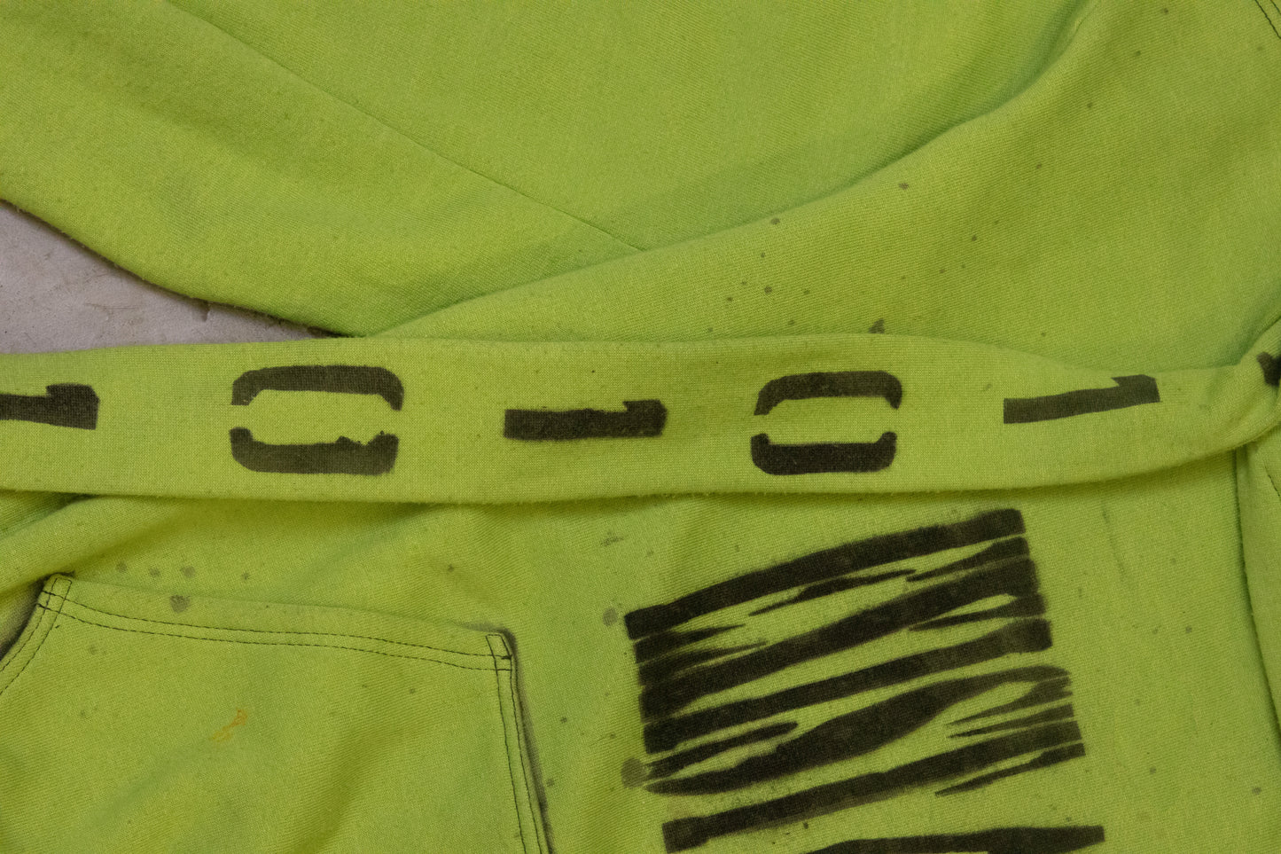 SLIME GREEN EXIST 4 DANK HOODIE